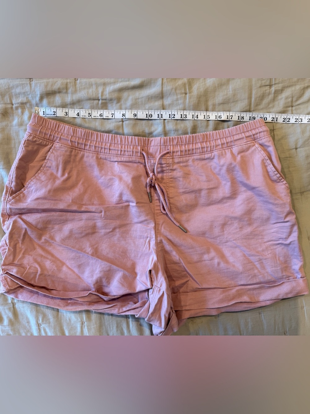 Time and Tru Blush Pink Chino Shorts